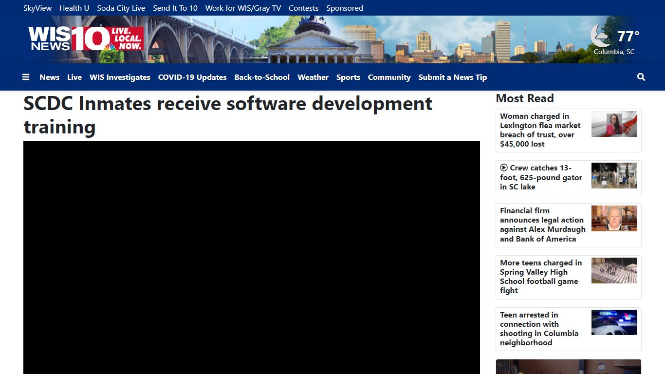 SCDC Inmates receive software development training - WIS